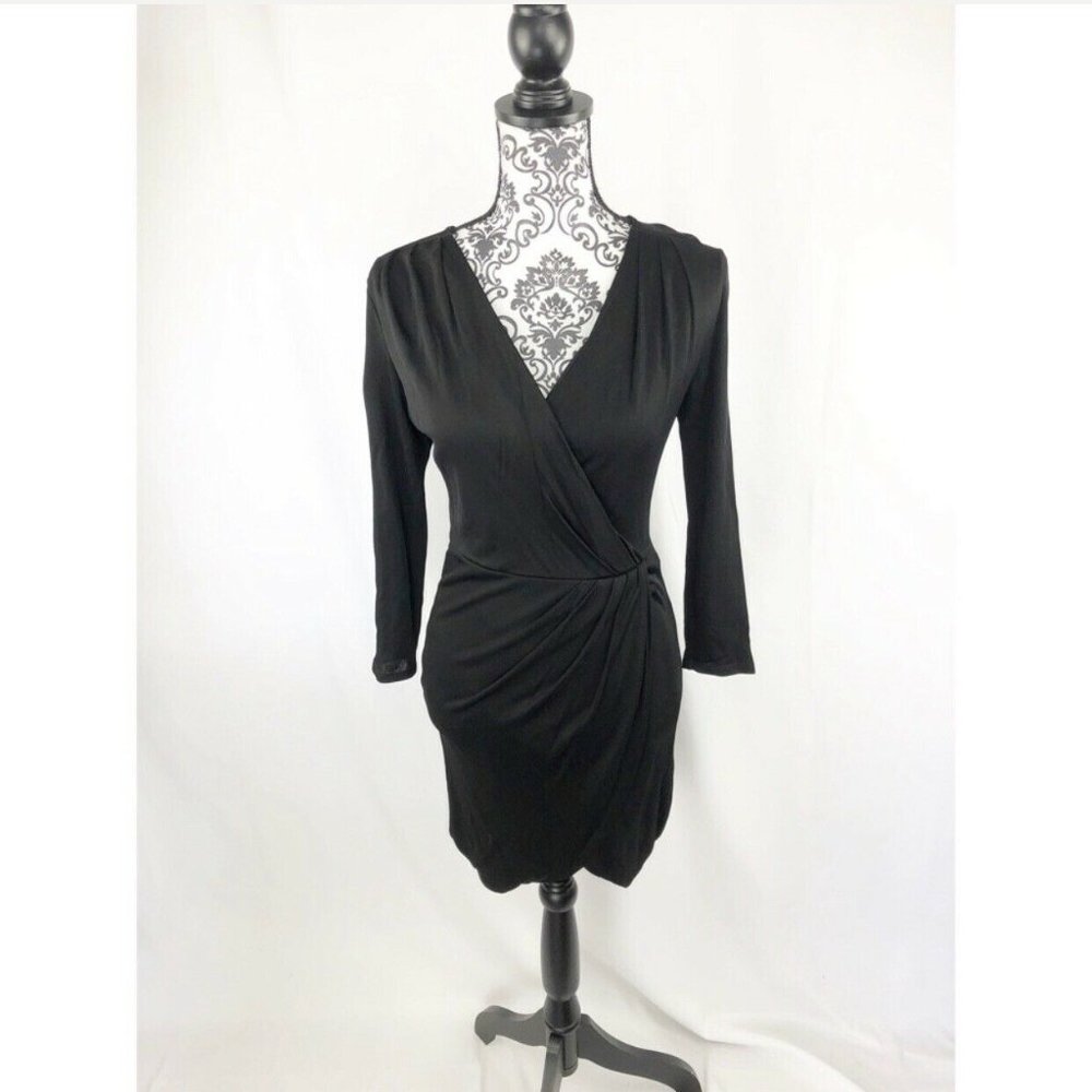 Aritzia Babaton faux wrap dress